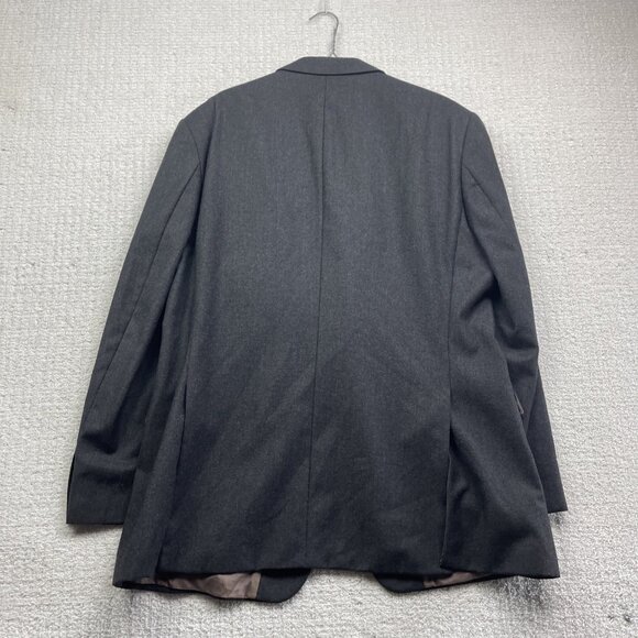 Boss Hugo Boss Blazer Mens 54 Lane Borgosesia Cashmere / Wool Suit Jacket Grey - Picture 16 of 16